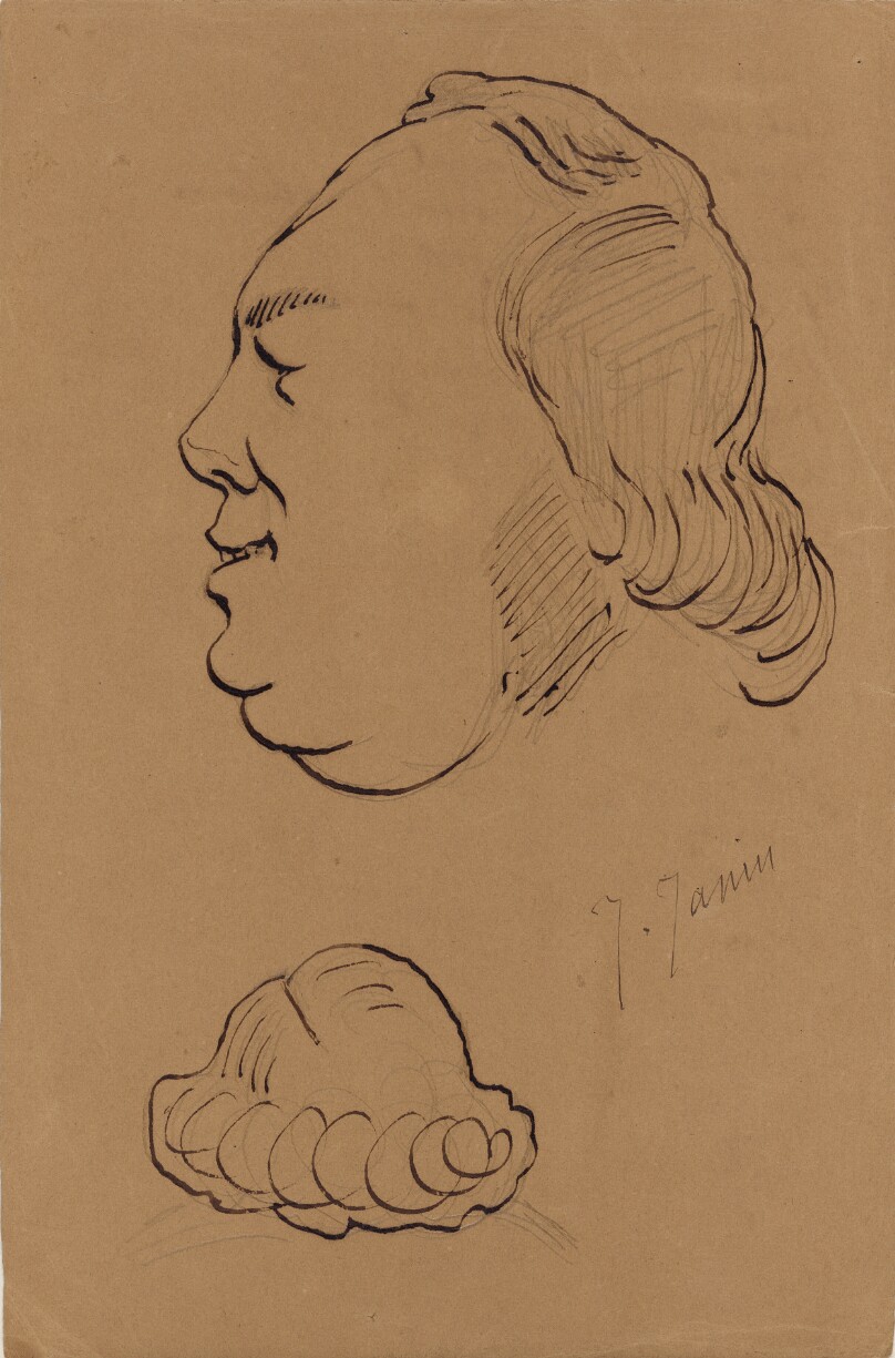 Caricature of Jules Janin