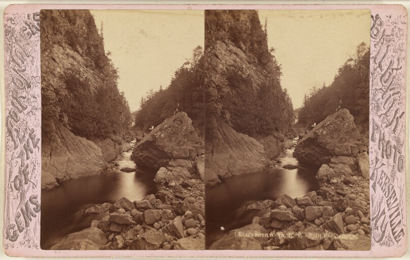 Elizabethtown, N.Y. Split Rock Gorge.