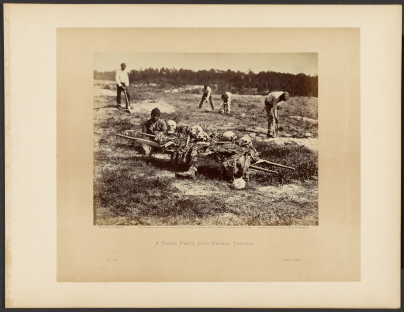 A Burial Party, Cold Harbor, Virginia