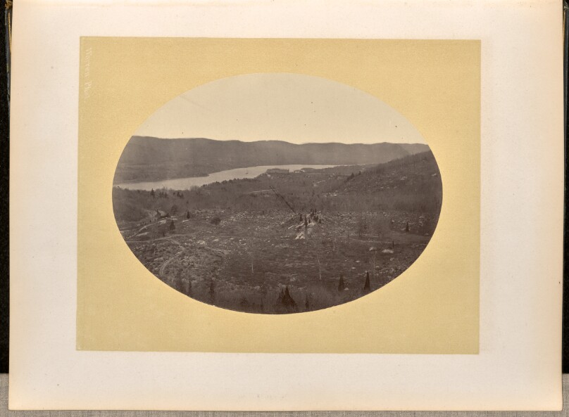 [Landscape near Hudson River, West Point]