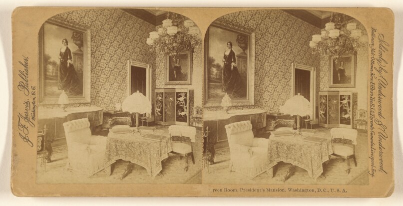 Green Room, President's Mansion, Washington, D.C., U.S.A.