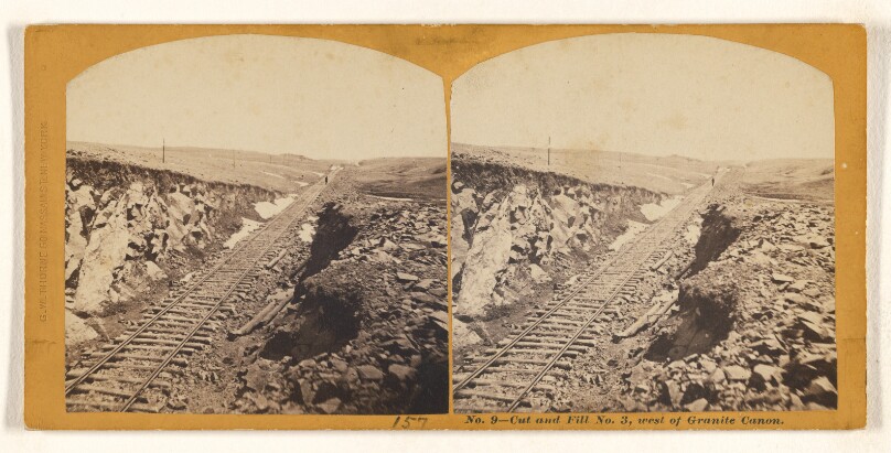 Cut and Fill No. 3, west of Granite Canon.