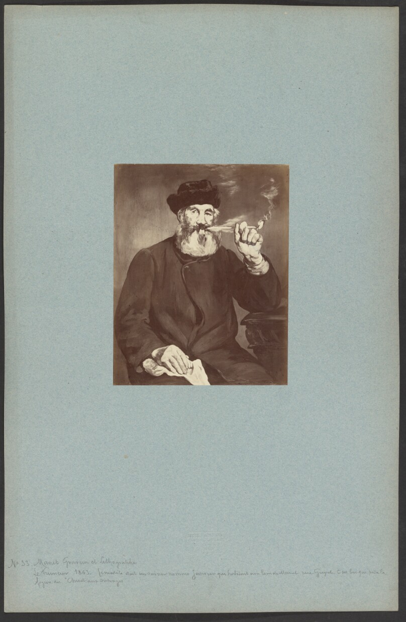 "Le Fumeur" par Manet