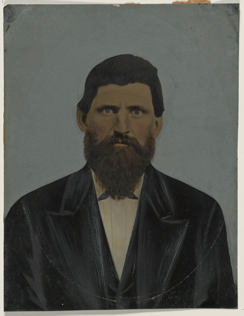 [Portrait of bearded man]