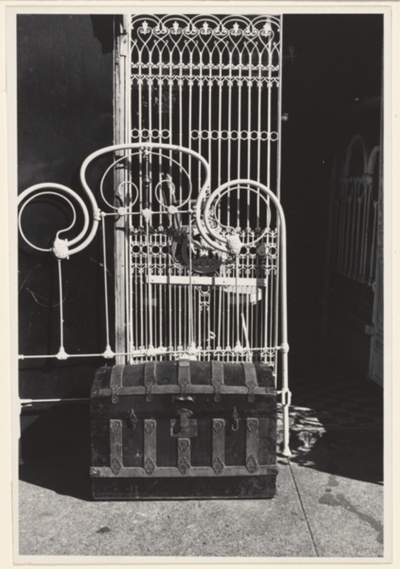 Third Avenue, New York City, Antique Sidewalk Display