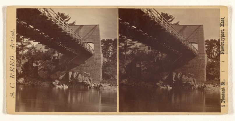 [Chain Bridge, Newburyport, Mass.]