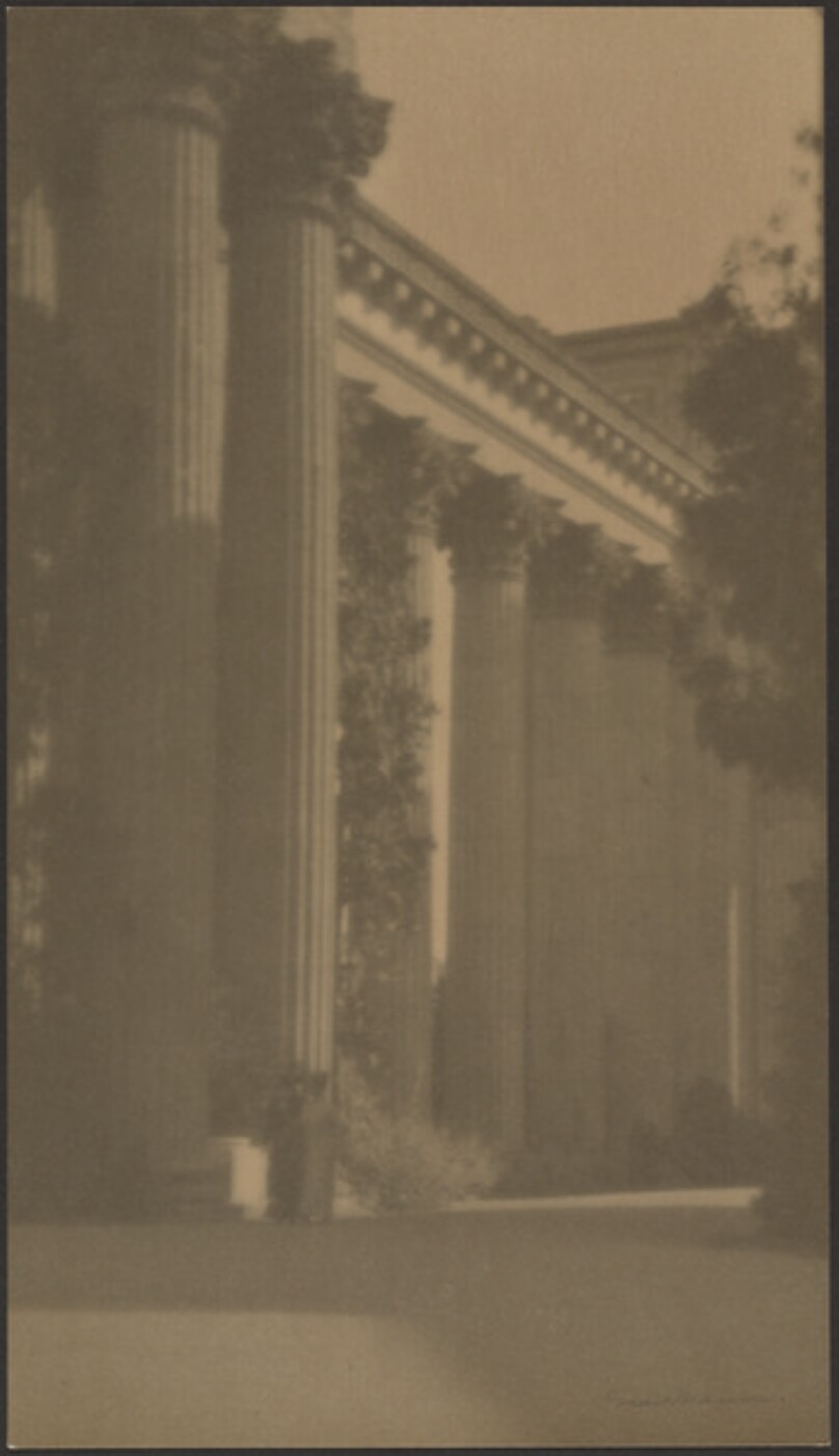 [Columns at Palace of Fine Arts, San Francisco]