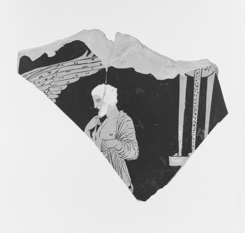 Apulian Red-Figure Calyx Krater Fragment