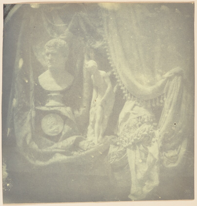 "Bather" by É.-M. Falconet, Bust, and Medallion
