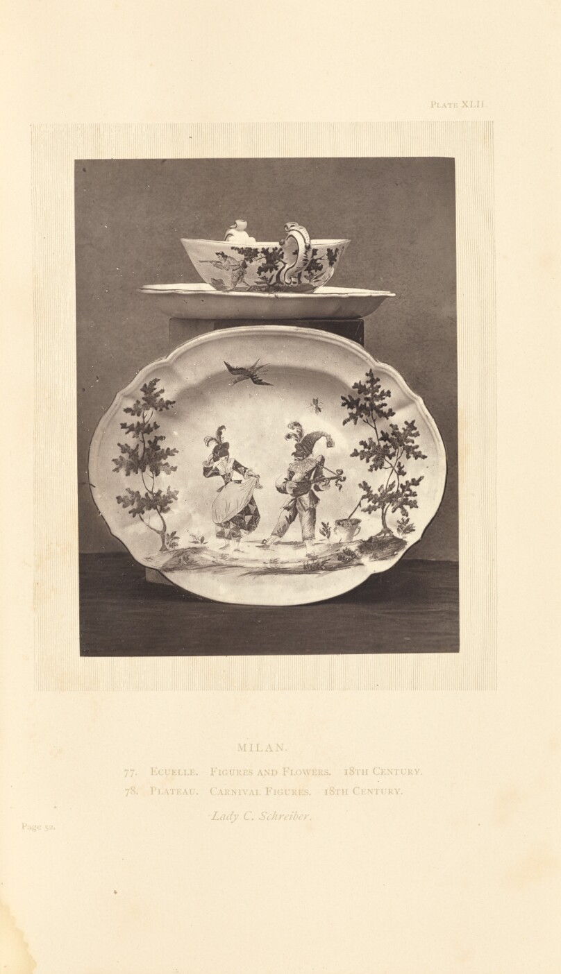 [Ecuelle and plate]