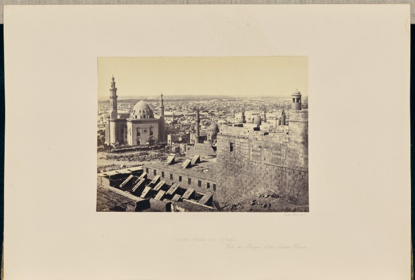 Cairo from the Citadel, With the Mosque of the Sultan Hasan
