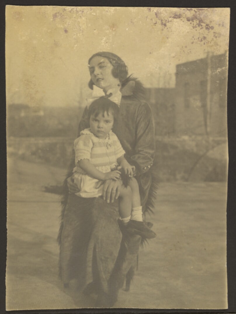 [Woman and child]