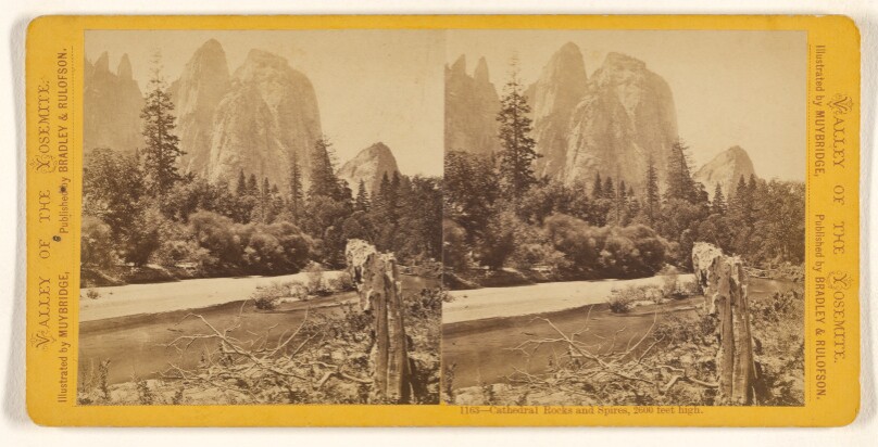 Cathedral Rocks and Spires, 2600 feet high.