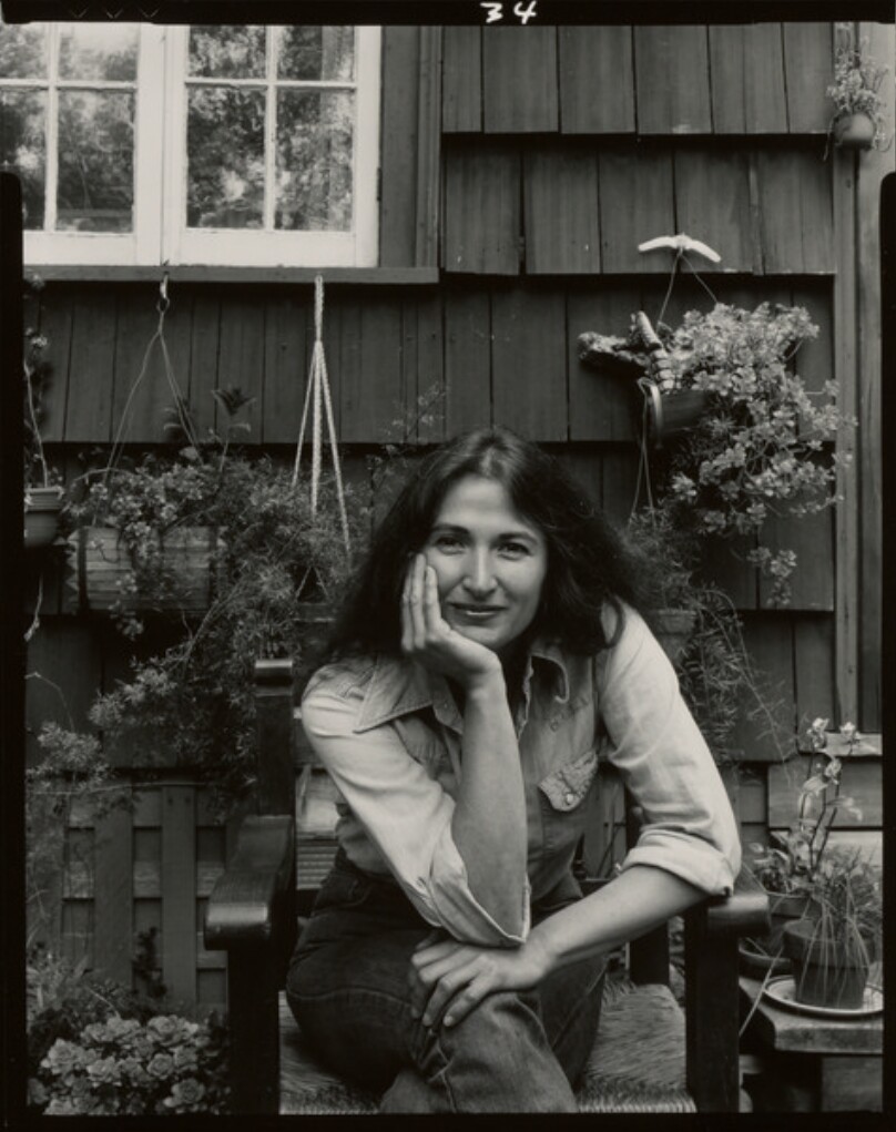 Portrait of Judy Dater, pose 1