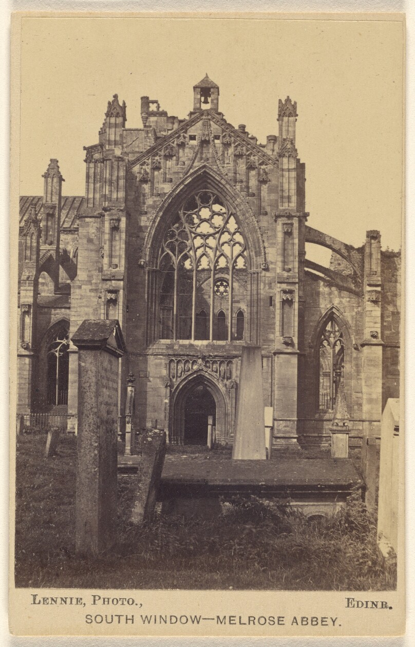South Window - Melrose Abbey