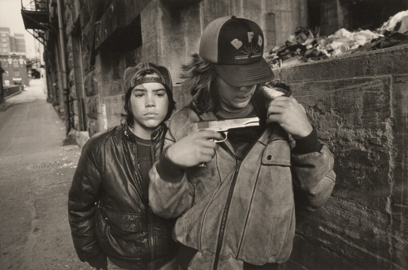 "Rat" and Mike with a Gun, Seattle