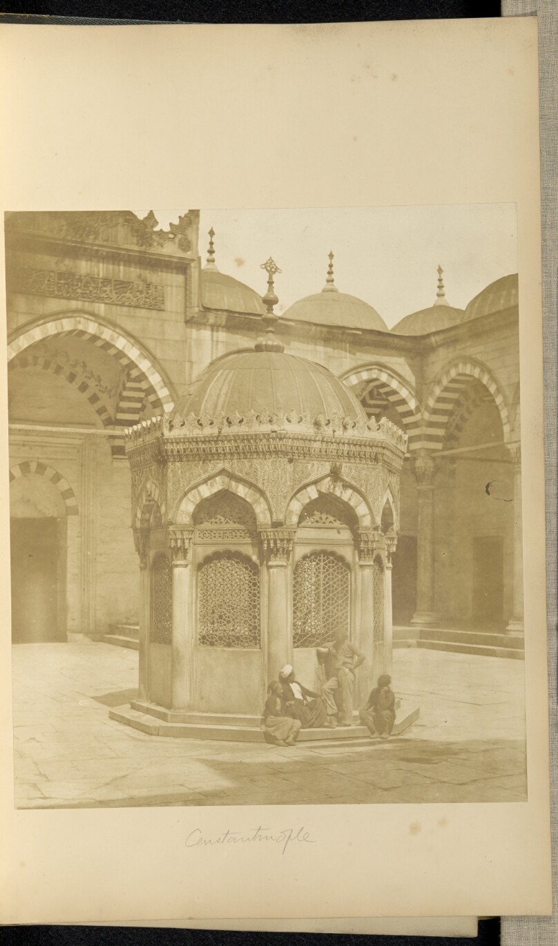 Court of a Mosque, Constantinople