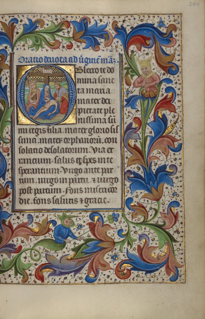 Initial O: The Pietà