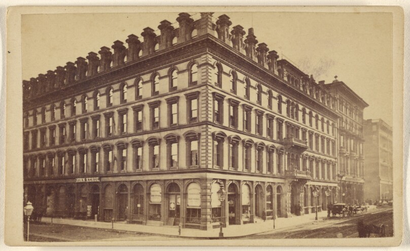 Cosmopolitan Hotel, Corner Sansome and Bush Streets, San Francisco.