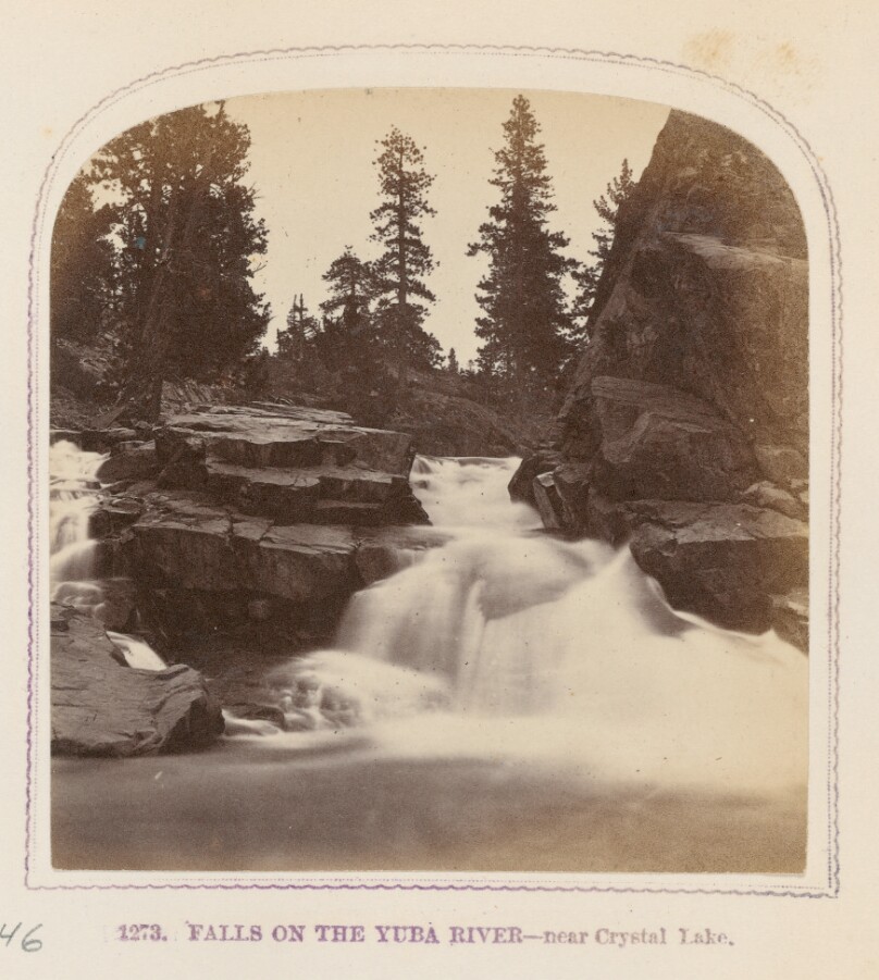 Falls of the Yuba River — near Crystal Lake