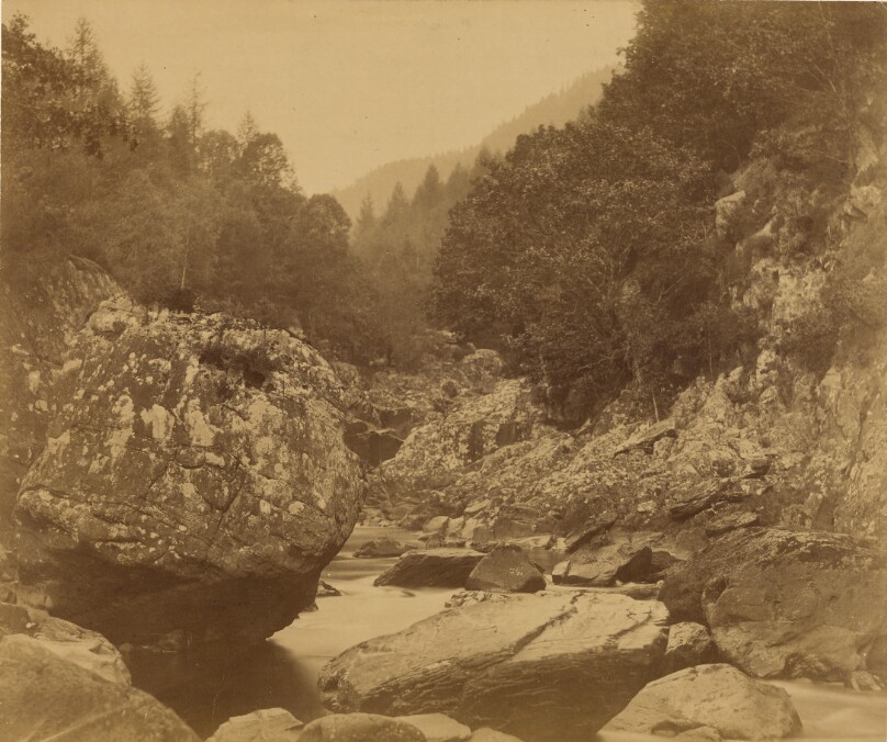 Rocks in the Lwgwy: Bettws-y-Coed.