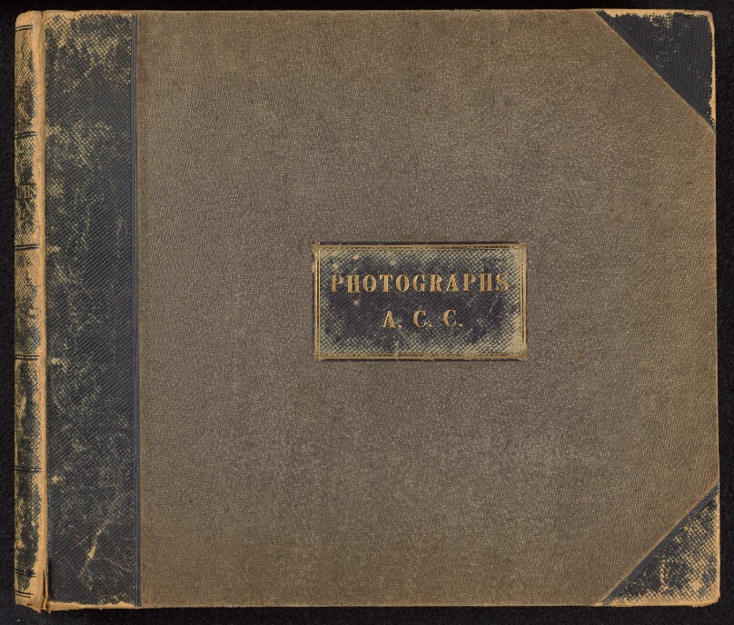 Photographs A.C.C. (cover title) [Views and portraits in a disbound album]