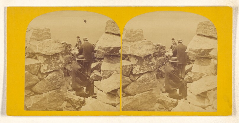 [Ruins of Summit House. Monadnock Scenery N.W.]