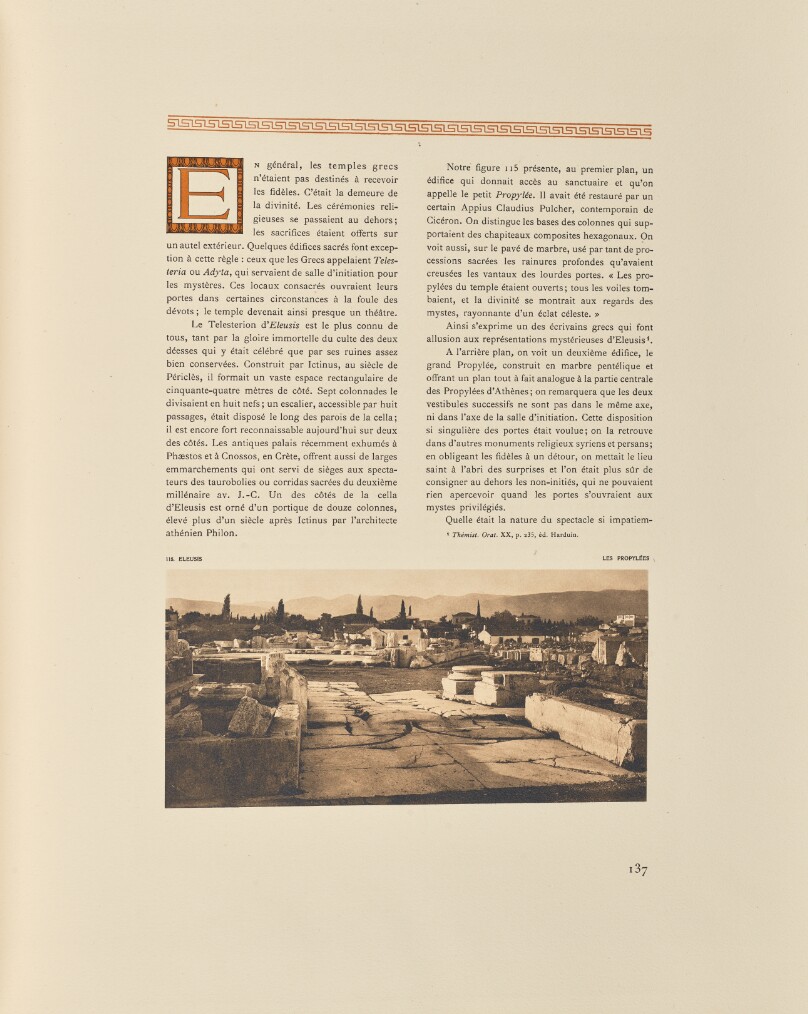 Eleusis. Les Propylées