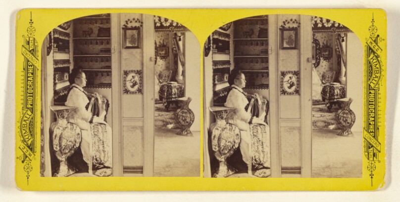 Section of West Room, front Hall, and Parlor. ["Rest Valley," Canterbury, New Hampshire. The Old Homestead of Hon. J.M. Harper]