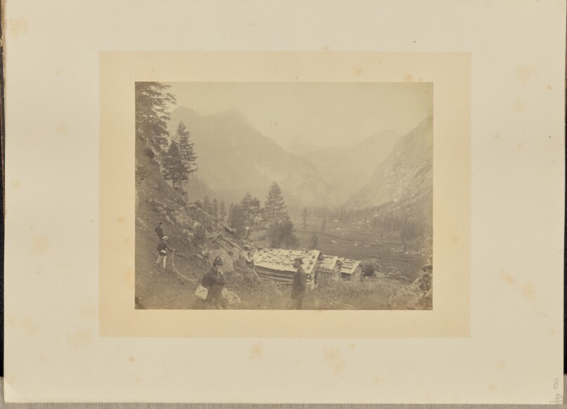 On the Col de Fedaia, Venetia