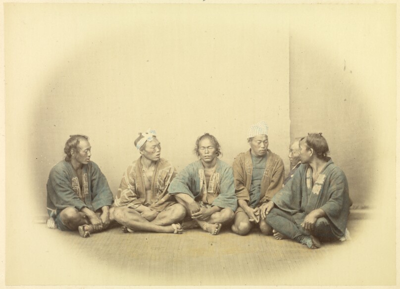 [A Group of Japanese Indentured Workers]
