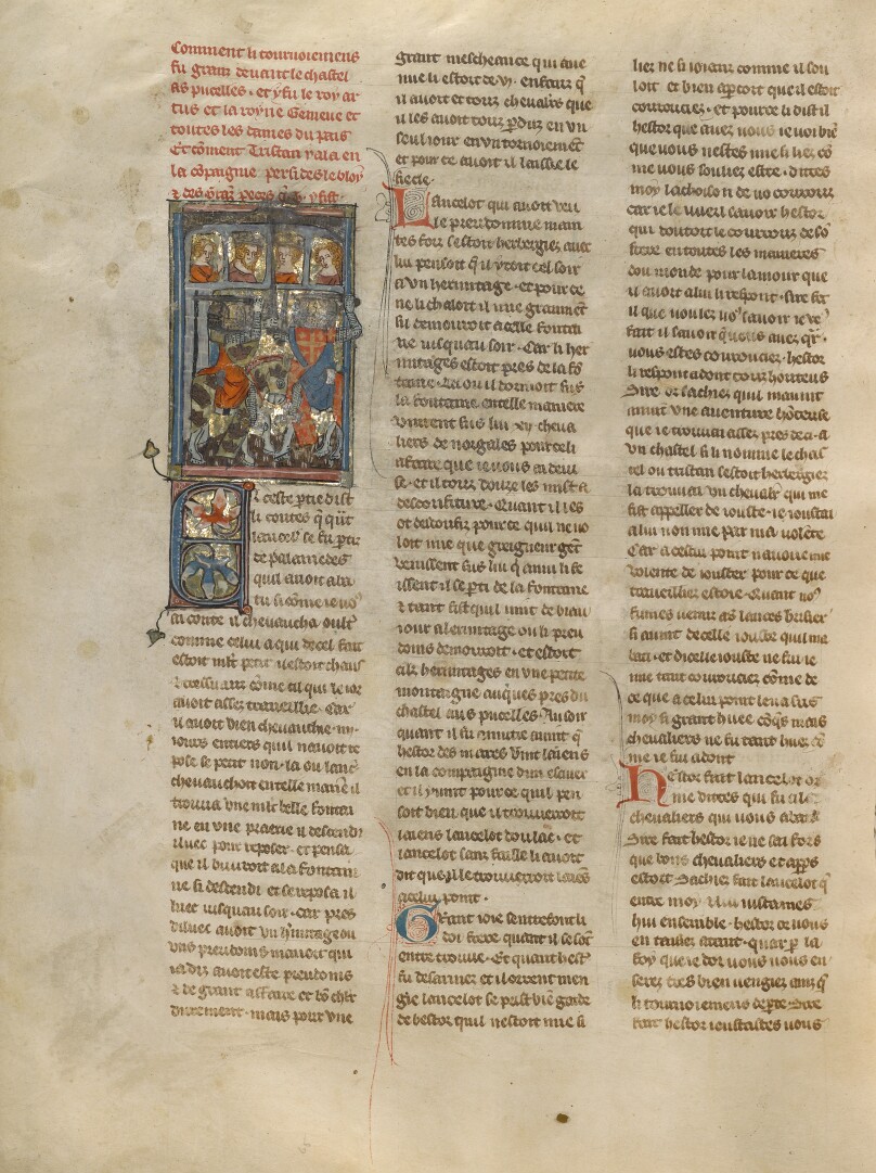 A Tournament before the Castle of Pucelles