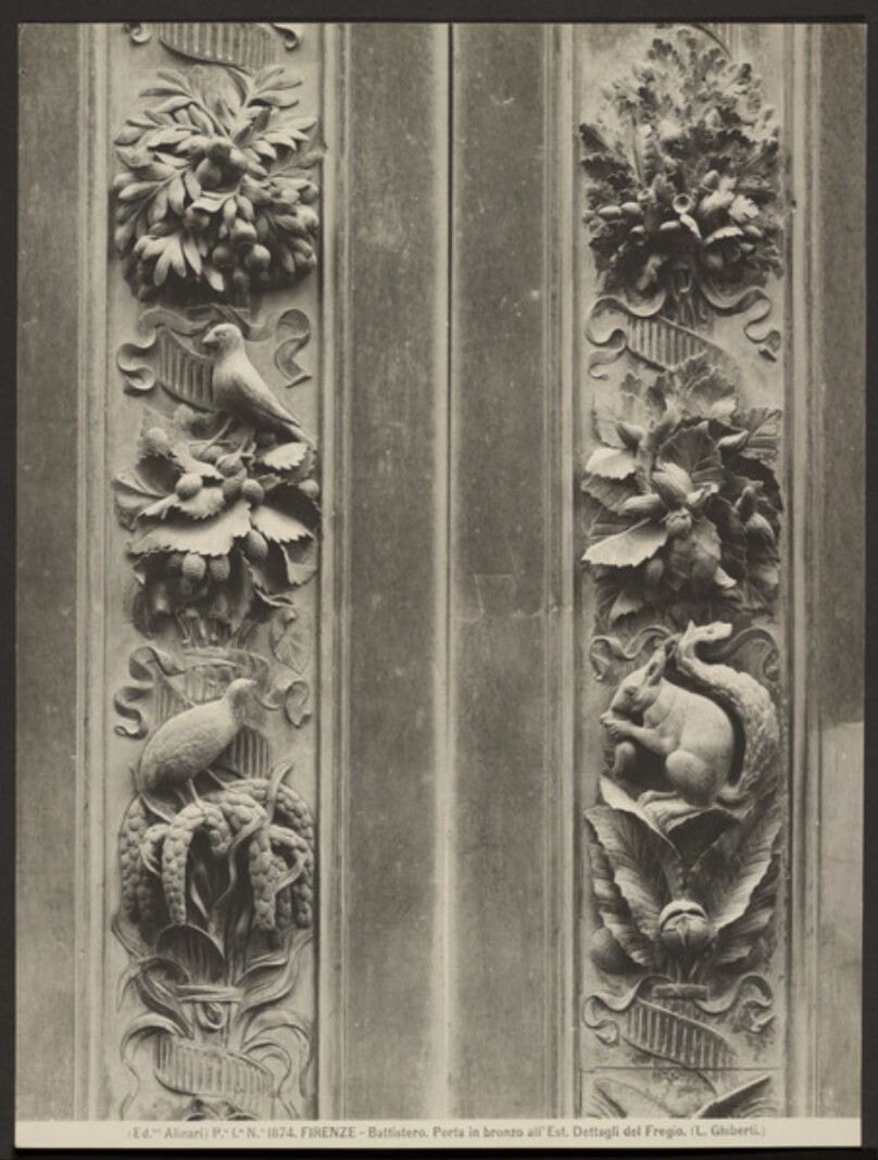 Eastern door detail by Ghiberti, Florence Baptistry