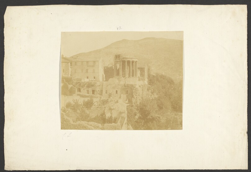 [Temple ruins on hill]