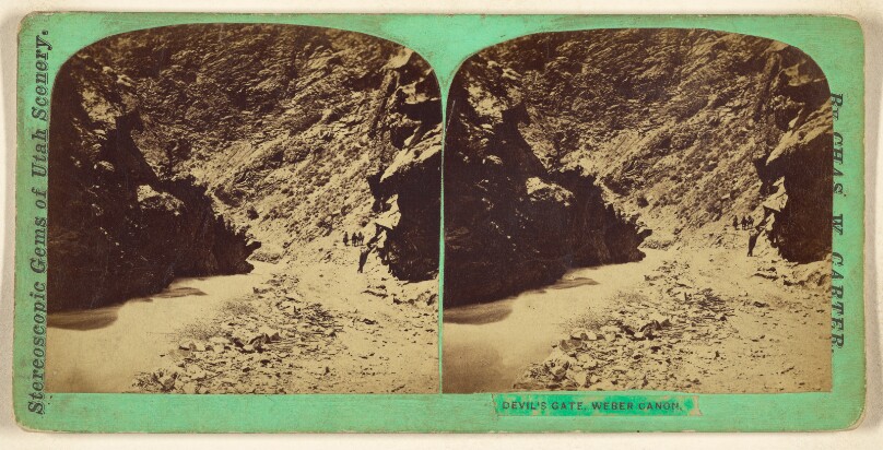 Devil's Gate, Weber Canon. [Utah]