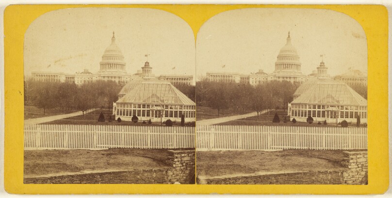 The U.S. Capitol and Botanic Garden.