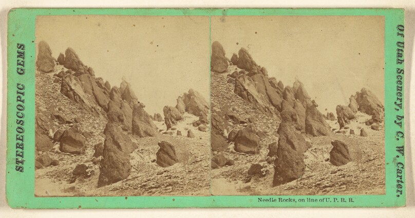 Needle Rocks, on line of U.P.R.R. [Utah]
