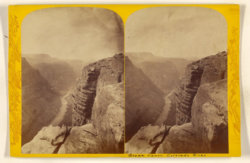 The Canon, from To-ro-weap Valley, (Looking Down.) [Grand Canon, Colorado River]