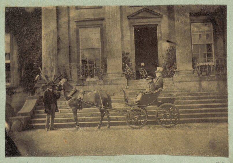 [Horse-drawn phaeton]