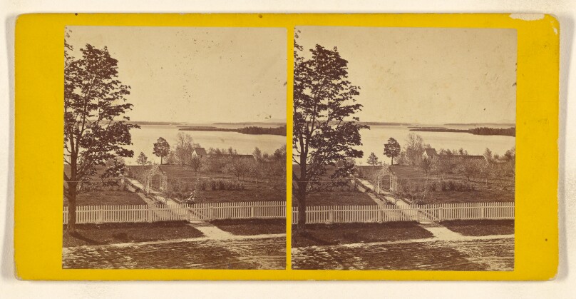 Lake Winnipiseogee from Senter House.