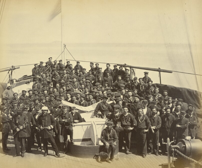 Officers & Crew of USS 'Monocacy'