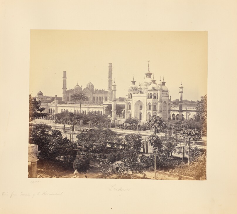 Lucknow; View from the Terrace of the Hooseinabad Emambara