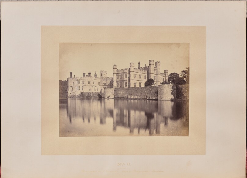 Enlarged View of the New and Old Castle