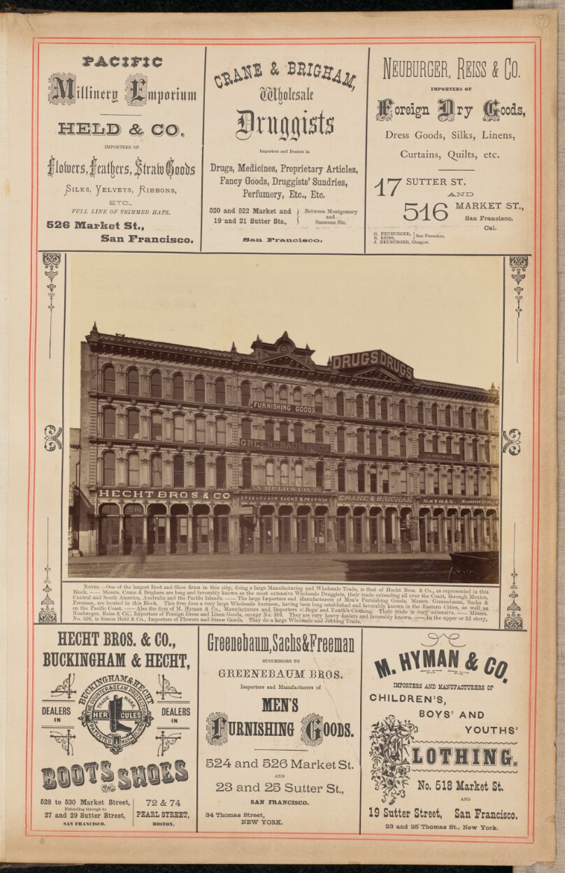 [Building on the corner of Market and Sutter Streets, San Francisco]