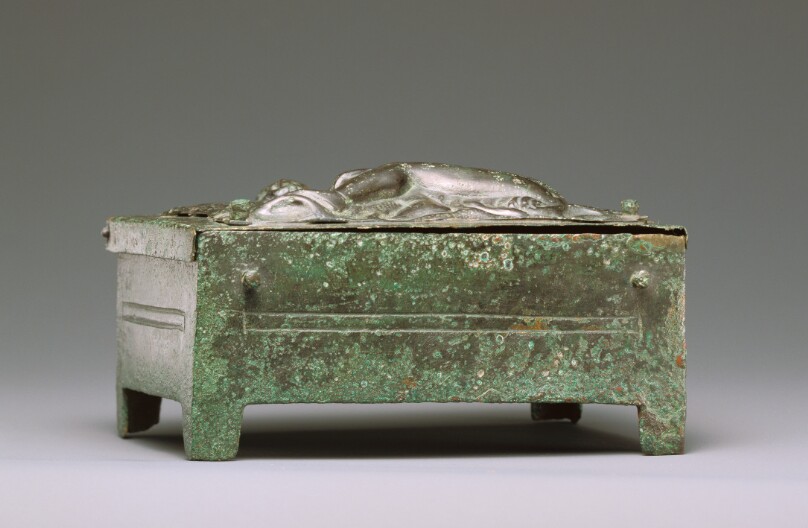 Box with Relief-decorated Lid