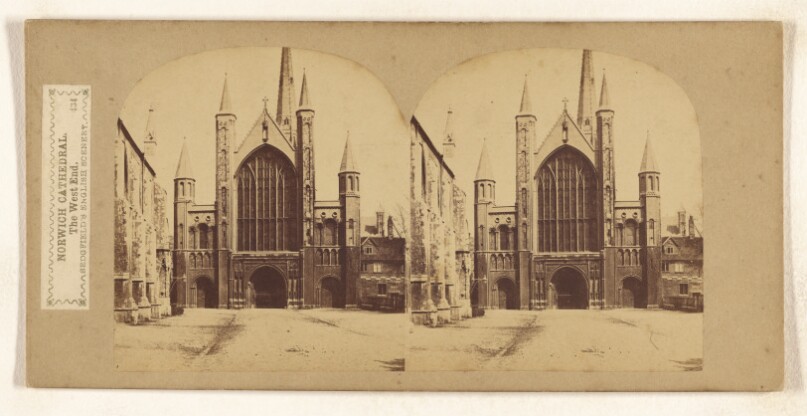 Norwich Cathedral. The West End.