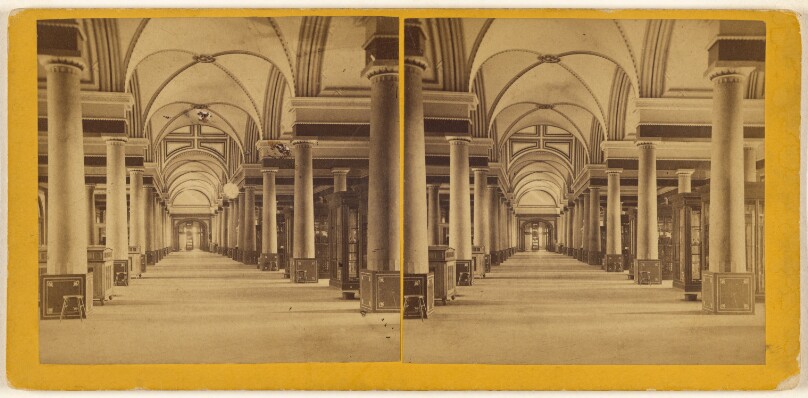 Corridor in U.S. Patent Office.