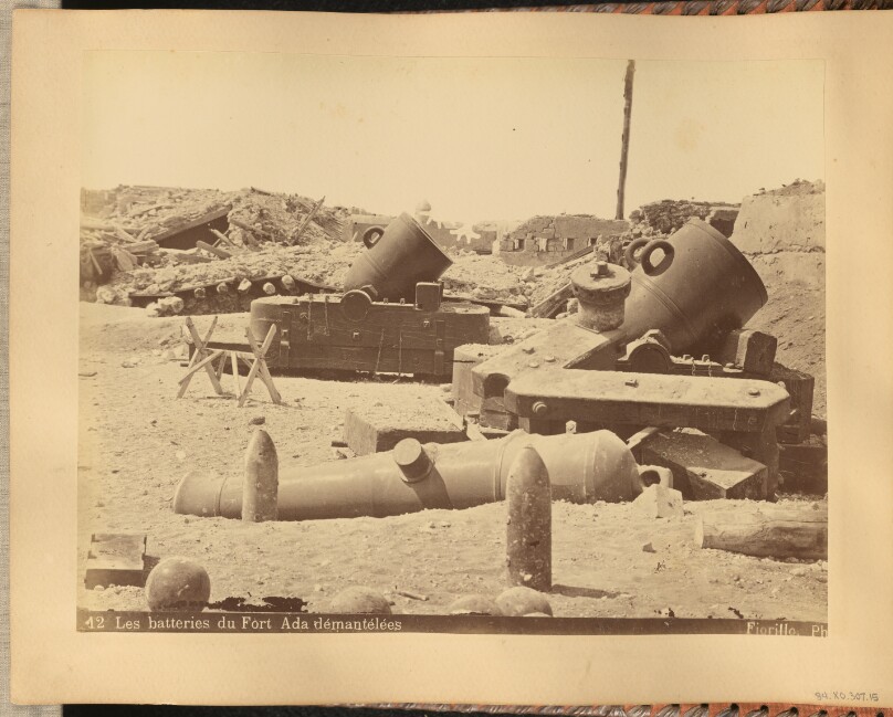Les batteries du Fort Ada démantélées