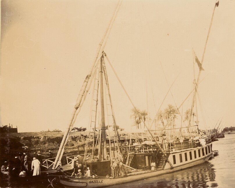 [Boat named the "Gazelle"]