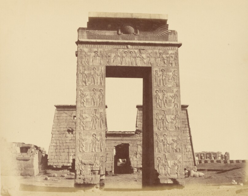[Portal of the Temple of Khonsu, Karnak]